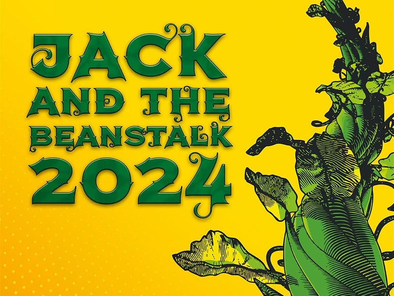 Join the team at the Beacon Arts Centre in Greenock for a Fee Fi Fo FUN adventure for all the family from December 7 2024, as they're proud to present their 2024 pantomime, Jack and the Beanstalk and look forward to welcoming audiences back to the Beacon to enjoy this GIANT of a panto.