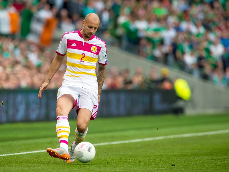 The former Rangers, Tottenham Hotspur and Aston Villa right-back earned 50 caps for Scotland after being handed his debut by Alex McLeish in 2007, with his final international appearance coming in a 1–0 win against Czech Republic in 2016. Once Scotland's most expensive player when Spurs paid £9million for him, Hutton was a fine servant and an excellent full-back on his day.