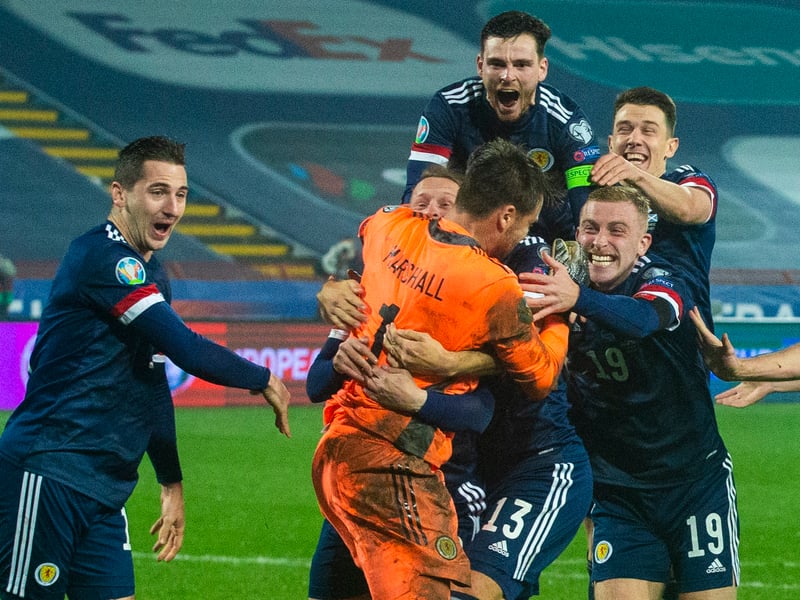 Immortalised in Scottish football history, his iconic penalty save in the shootout win over Serbia in the Euro 2024 playoffs saw Scotland finally end their 23-year wait to qualify for a major tournament. Marshall's magic moment will be remembered for years to come.
