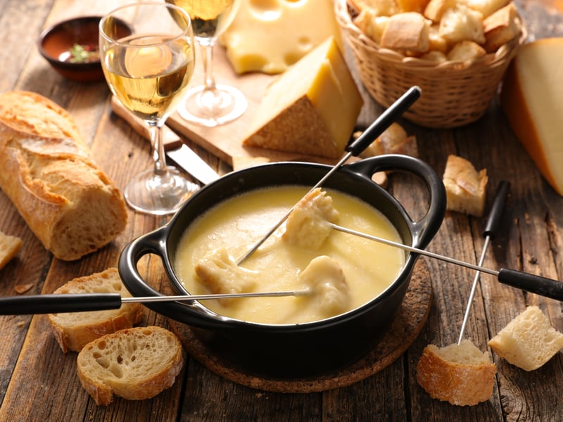 If you were throwing a dinner party in the 70s a fondue set was the height of sophistication