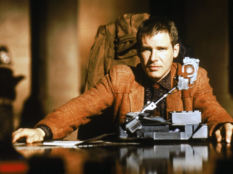 It's perhaps a surprise that the original Blade Runner only merits a rating of 89 per cent. The film, starring Harrison Ford Rutger Hauer and Sean Young, is set in a dystopian Los Angeles where a weary cop tries to track down a group of rogue replicants - synthetic AI-powered androids that look just like humans.