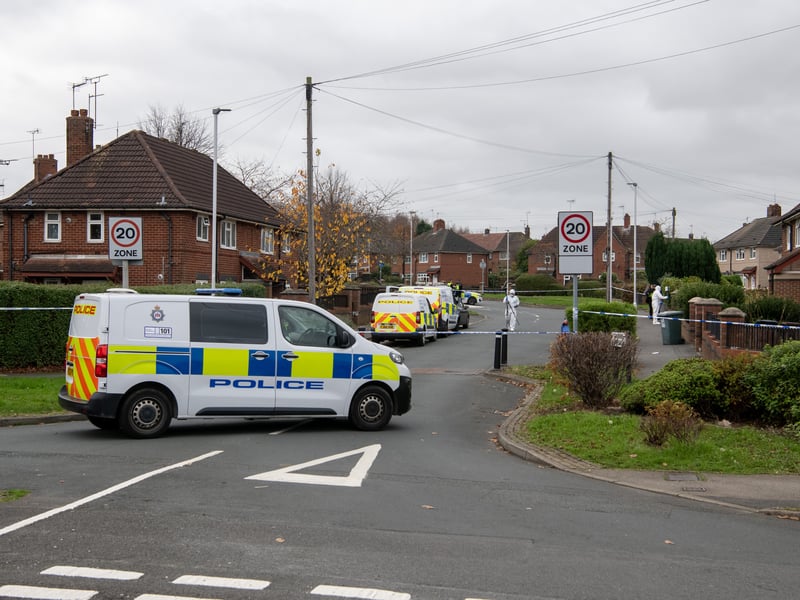 The 23-year-old man was given emergency treatment at the scene by paramedics and taken to hospital where he was pronounced dead a short time later.