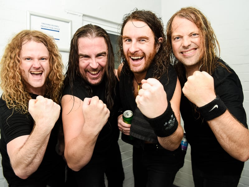 Known for their live performances, Australian band Airbourne will certainly entertain the crowds at next year’s Download Festival.