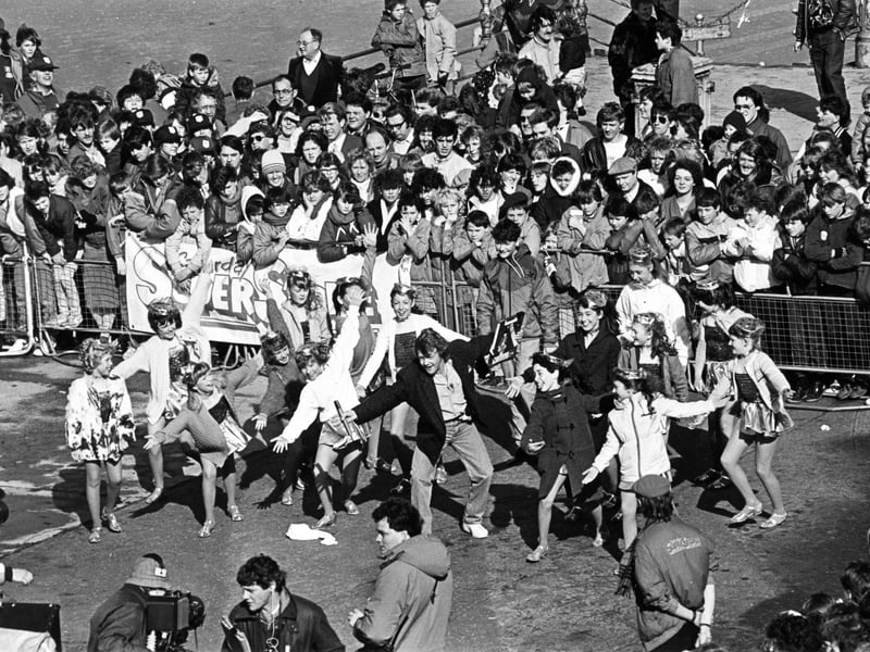 Seafront roadshow - this was what Saturday mornings were made for - Saturday Superstore on the prom in 1986