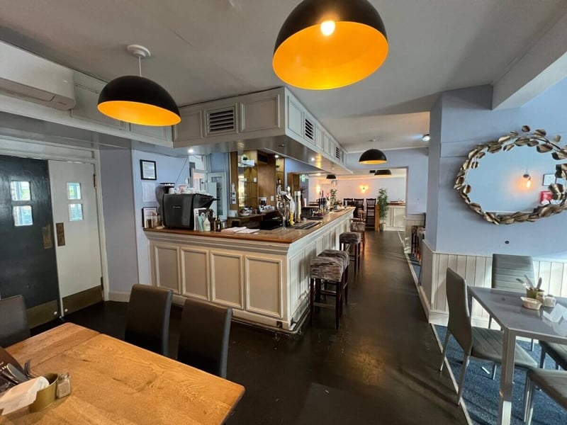 The bar inside the Goblin Ha' in Gifford