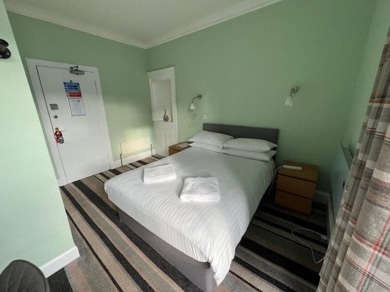 Inside one of the guest rooms in Gifford's Goblin Ha'.