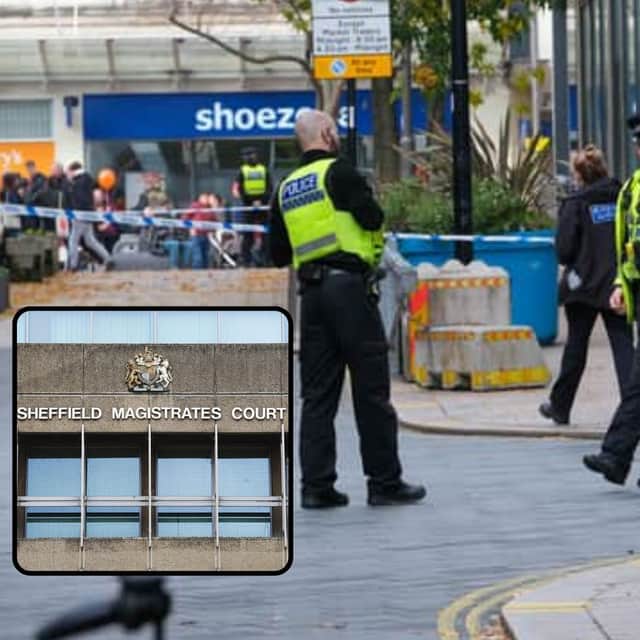 Two men charged with attempted murder after city centre stabbing