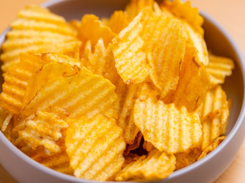 Britain is a nation of crisp lovers, with a bewildering array of flavours available. It's the humble salt and vinegar crisp that ranks in the top 10 here though. The first salt and vinegar crisps were made in Ireland in the 1950s.
