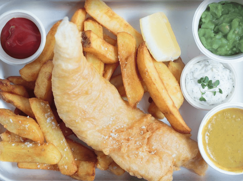 RYBKA in Brighton has a 4.5* rating from 82 reviews. A TripAdvisor reviewer said: “Tucked away in narrow streets but worth searching for. Slightly chaotic (yet very friendly) service but delicious fish and chips.”