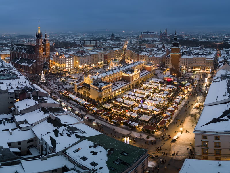Jet2 flies directly to Poland's beautiful second city from just £33.