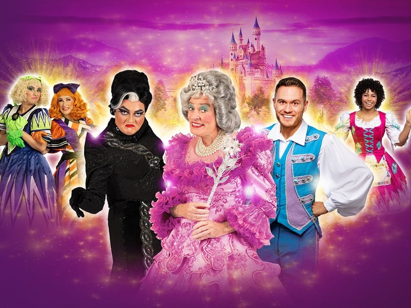 With Edinburgh's King's Theatre closed for refurbishment, the traditional pantomime in the capital was once more shown at the Festival Theatre, starring panto favourites Allan Stewart, Grant Stott and Jordan Young in Cinderella.
The show is nominated for three awards:
Allan Stewart is nominated for the Christopher Biggins Award for Best Dame.
Rick Coates and Andy Pickering are nominated for Best Contribution to Music
The production overall is nominated for Best Pantomime in the category for theatres over 900 seats.