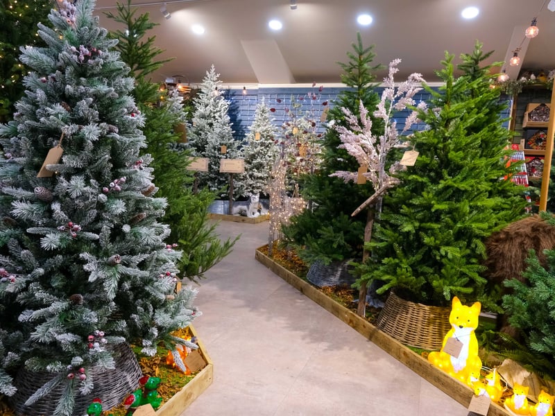 Christmas displays at Wentworth garden Centre. Photo: Dean Atkins
