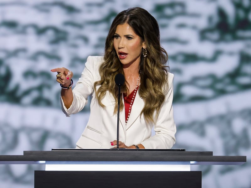 Ms Noem is a well-known conservative used her two terms leading South Dakota to vault to a prominent position in Republican politics. During the Covid-19 pandemic, Ms Noem did not order restrictions that other states had issued and instead declared her state “open for business”. Mr Trump held a fireworks rally at Mount Rushmore in July 2020 in one of the first large gatherings of the pandemic. More recently, Ms Noem faced sharp criticism for telling a story in her memoir about shooting and killing her dog. She is set to lead a department crucial to the president-elect’s hard-line immigration agenda as well as other missions. Homeland Security oversees natural disaster response, the US Secret Service and Transportation Security Administration agents who work at airports.