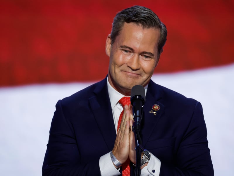 Mr Waltz is a three-term Republican congressman from east-central Florida. A former Army Green Beret, he served multiple tours in Afghanistan and also worked in the Pentagon as a policy adviser when Donald Rumsfeld and Robert Gates were defence chiefs. He is considered hawkish on China, and called for a US boycott of the 2022 Winter Olympics in Beijing due to its involvement in the origin of Covid-19 and its mistreatment of the minority Muslim Uighur population.