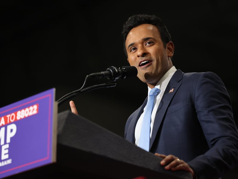 Former Republican presidential candidate Vivek Ramaswamy will co-lead the new non-governmental agency called the Department of Government Efficiency (Doge) with Mr Musk. Mr Ramaswamy suspended his campaign in January and threw his support behind Mr Trump.