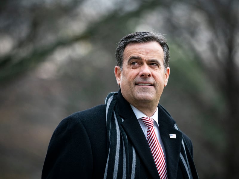 Mr Ratcliffe was director of national intelligence during the final year and a half of Mr Trump’s first term, leading the US government’s spy agencies during the coronavirus pandemic.