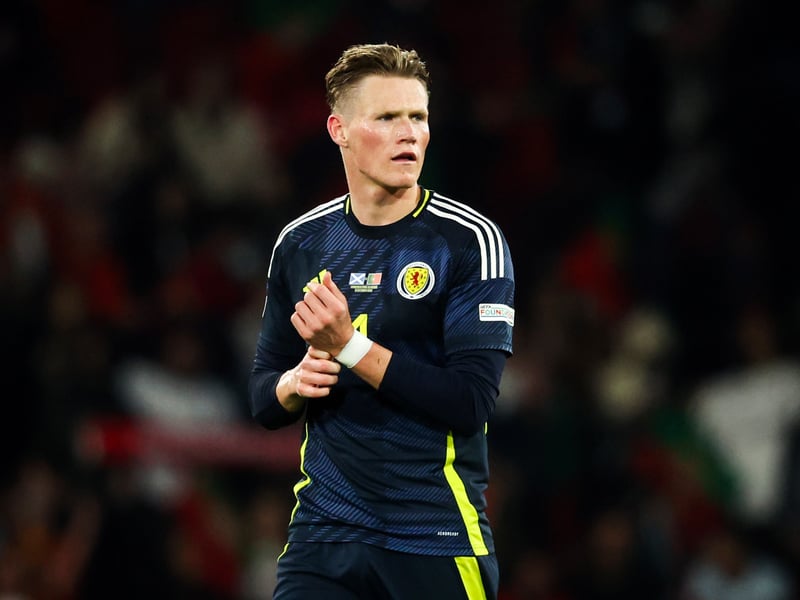 Scotland's talisman started every game for Steve Clarke, playing 526 minutes during the Nations League. Scored two goals, completed 89.4% of his passes successfully and made 26 recoveries.
