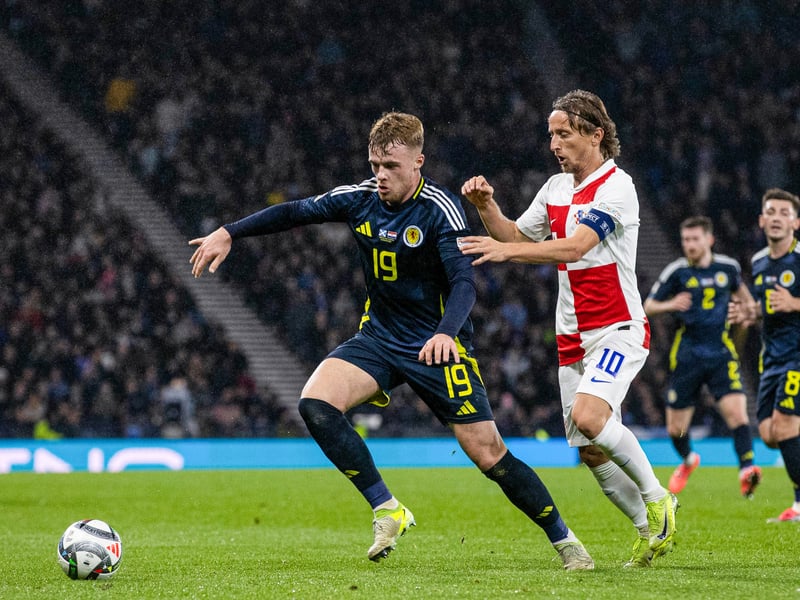 The in-form Middlesbrough striker was given his first start for Scotland and while he did plenty of running, he never got a sniff at goal. Made way for Lyndon Dykes on 67 minutes. 6
