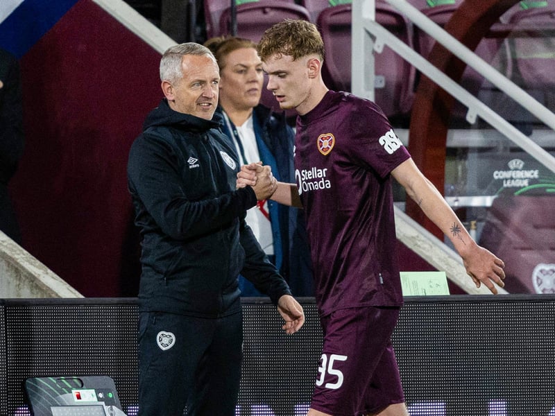 Came on after the half-hour mark for Kent. Gordon helped him out after Aberdeen cut through Hearts on his side but settled into the game and was rarely troubled after that.