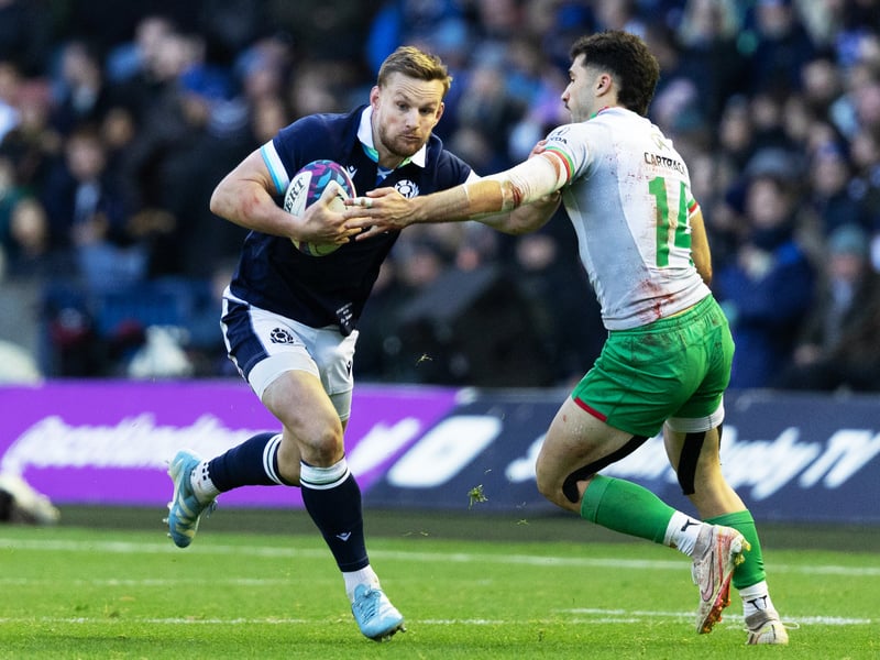 A first Scotland cap in over two years for the Northampton Saints centre who had some nice moments, most notably a lovely offload to play in Bayliss for his try in the first half. 7