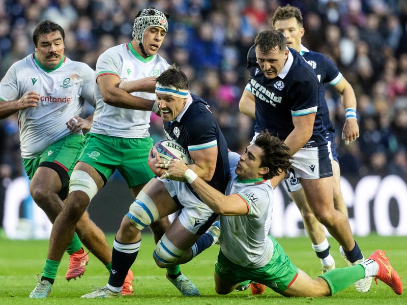 The speedy Edinburgh flanker made his long-awaited Scotland debut and carried well. He also impressed Gregor Townsend with his defence before making way for team-mate and fellow debutant Freddy Douglas in the second half. 6