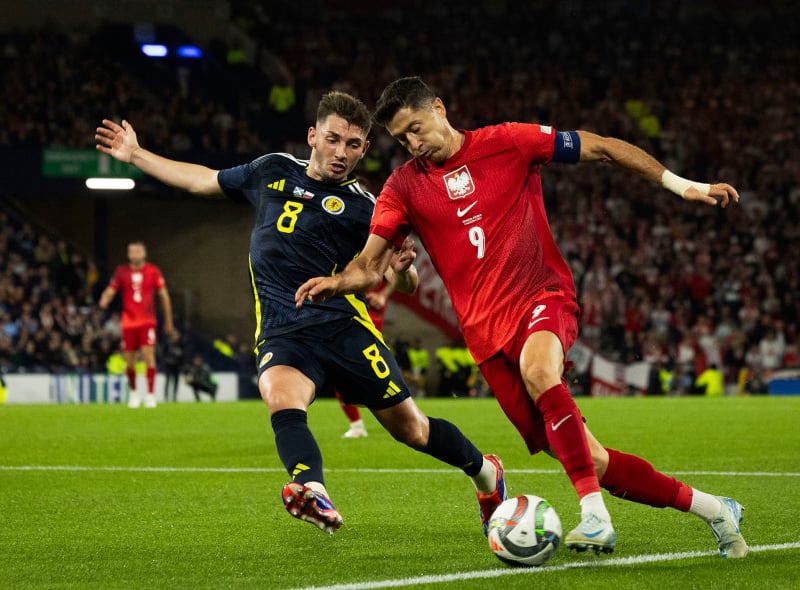 Called up to the delayed Euro 2020 squad at the age of 19 in May 2021, the diminutive midfielder made his international debut off the bench in the 81st minute of a 2-2 pre-tournament friendly draw with the Netherlands. He was named man of the match in a 0-0 draw with England on his first start for Scotland in the group stages of the tournament, and is now a regular for Steve Clarke's team at 23.