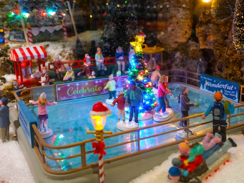 Christmas displays at Wentworth garden Centre. Photo: Dean Atkins, National World