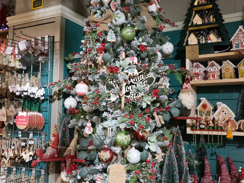 Christmas displays at Wentworth garden Centre. Photo: Dean Atkins, National World