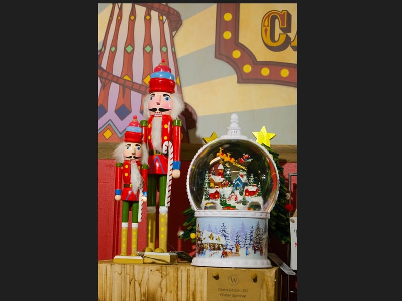 Toy soldiers stand to attention at the Christmas display at Wentworth Garden Centre. Photo: Dean Atkins