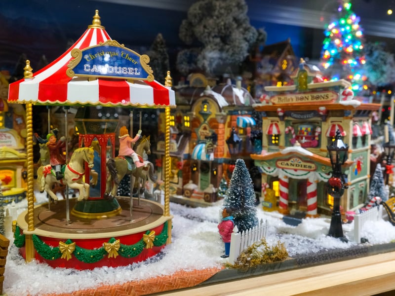 Christmas displays at Wentworth garden Centre. Photo: Dean Atkins, National World