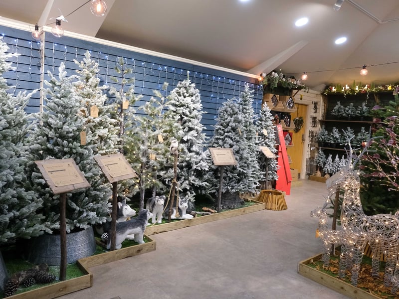 Christmas displays at Wentworth garden Centre. Photo: Dean Atkins, National World