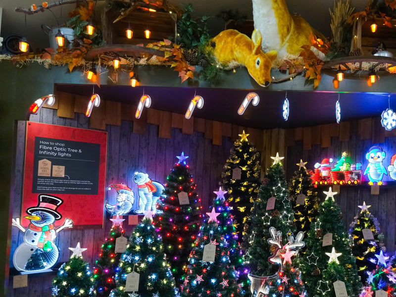Christmas displays at Wentworth garden Centre. Photo: Dean Atkins, National World