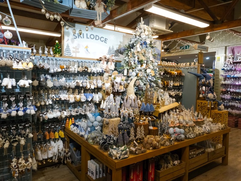 Christmas displays at Wentworth garden Centre. Photo: Dean Atkins, National World