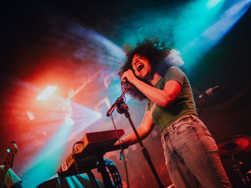 Indie rock gets a literary twist with 2024 Mercury Prize winners English Teacher, whose clever storytelling and angular riffs have already earned them critical plaudits.