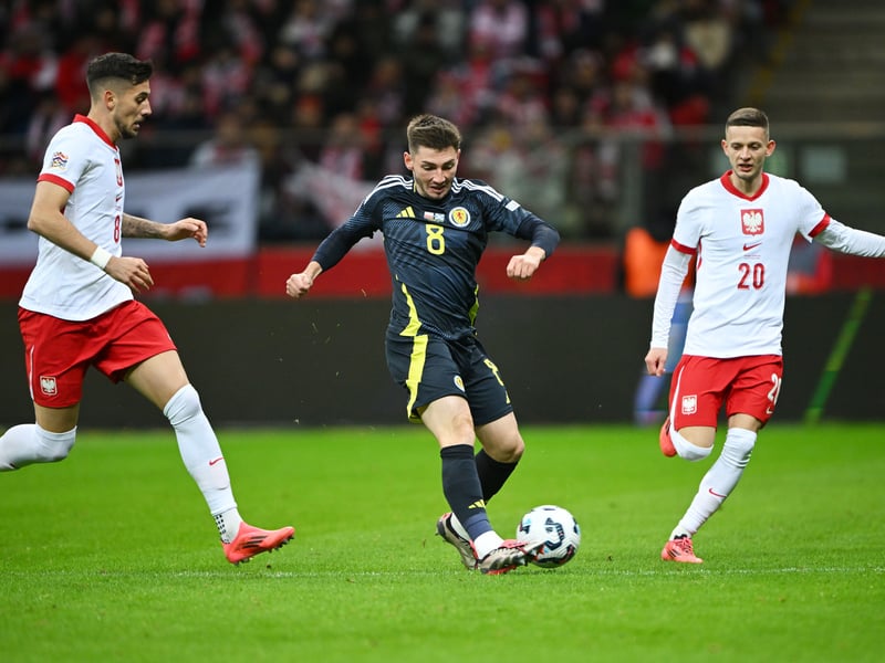 The boy has turned into a man and is one of Steve Clarke's most important players. His Nations League displays have proven as such, with the Napoli man one of Scotland's highest rated players at 7.03. Started every game, scored one goal, had a 88% passing success rate and won 71.4% of his aerial duels.