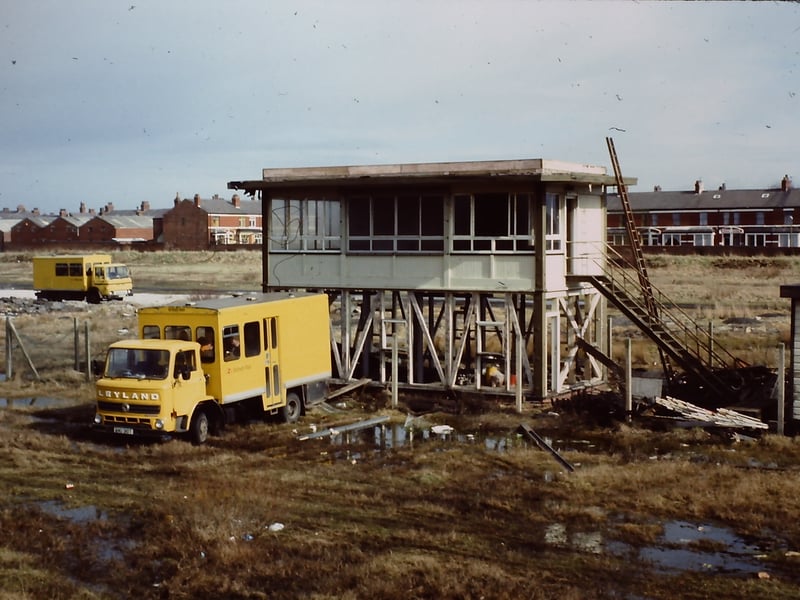 The Herbert Ball Collection - Derelict South Shore Signal Box
March 1982