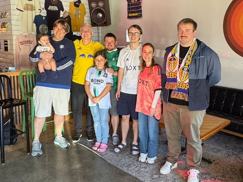 Another Leeds United supporters club with an eye on the future and a welcome for the enemy on matchday as the Whites beat Argyle