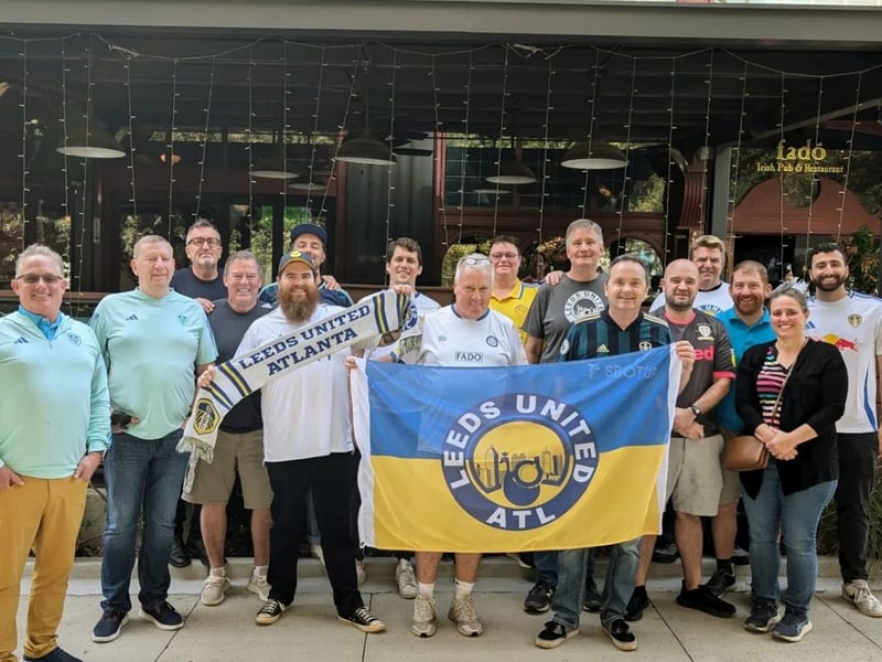 Leeds United ATL gathering to watch the win over Plymouth Argyle