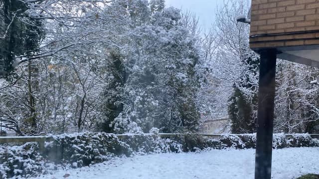 YEP reader Carla Shaw shared this photo of snow in Bramley, Leeds.