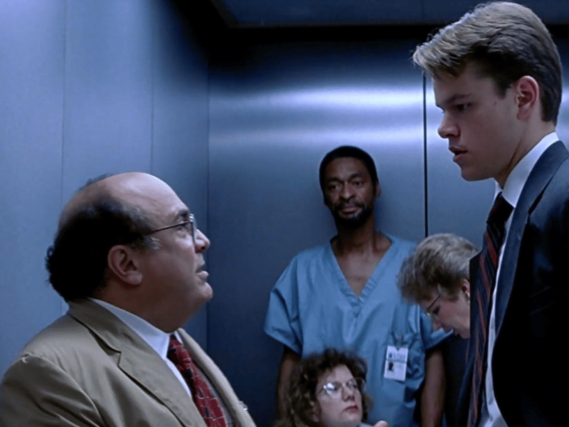 In this legal drama directed by Francis Ford Coppola, DeVito played Deck Shifflet, a down-on-his-luck paralegal who aids a young attorney (Matt Damon) in taking on a corrupt insurance company. DeVito's portrayal added a touch of humanity to the tense, dramatic narrative.