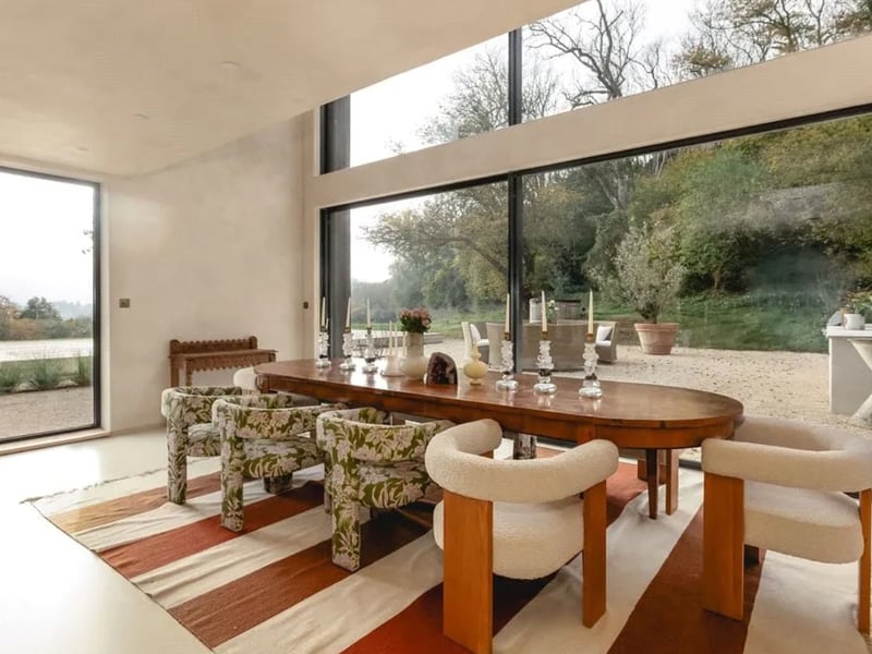 This wonderful home has huge windows making it light and airy throughout.