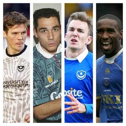 From left: Sean Raggett, Guy Whittingham, Jed Wallace and Jermain Defoe