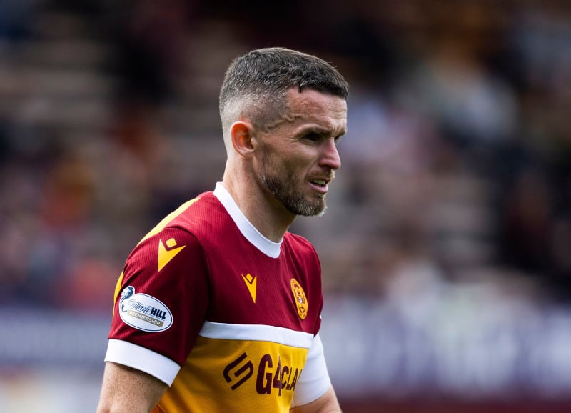 The Fir Park captain is still ruled out with a thigh injury.