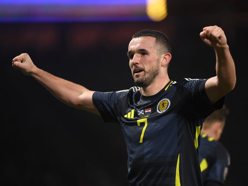 So often the Scotland hero, his goals against Croatia and Poland proved pivotal to Scotland finishing third after a difficult start to the Nations League. Started only 50% of the games due to injury, but was ranked at 7.07 for his displays, winning over half of his duels, creating four chances and completed 82.8% of his passes successfully.