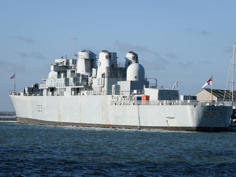 HMS Bristol, a Portsmouth-based ship which played a role in The Falklands War and was previously used as a Harbour Training Ship, is due to be scrapped next year.
