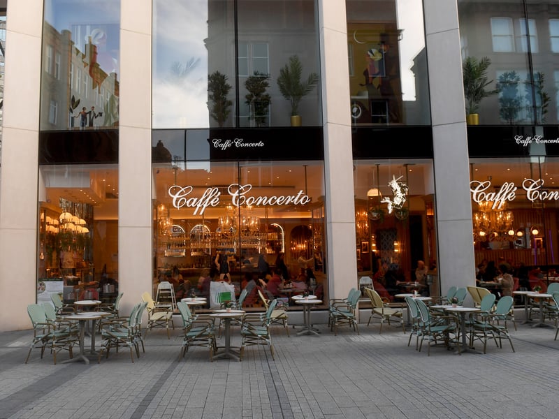 Caffè Concerto is set to open in the former Tommy Hilfiger unit in Victoria Gate on Friday November 22. 