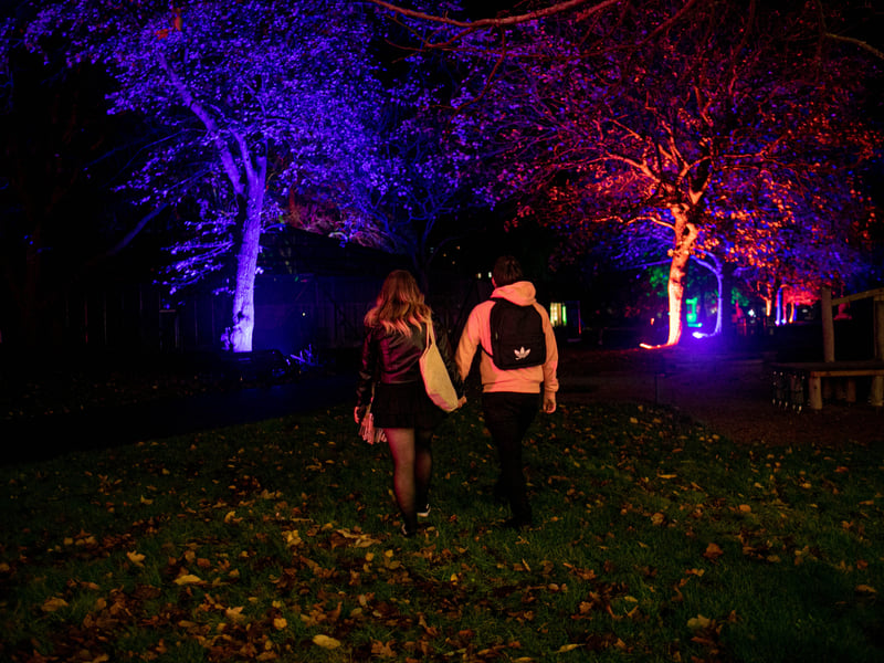 Preparations for We Shine at Victoria Park. Picture: Habibur Rahman
