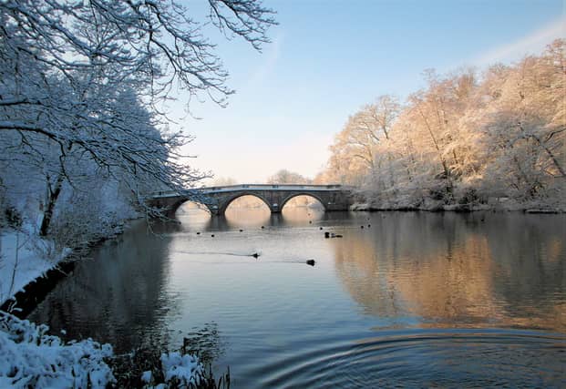 There are many trails to enjoy at Nottinghamshire's Clumber Park, including the stunning six-mile circular lakeside walk