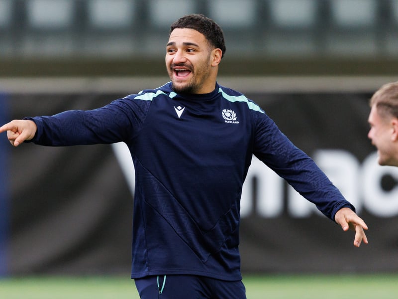The Scotland captain has added motivation this week after the surprise visit of his granny from Australia whom he hadn't seen for years. Jacqueline Thomson, originally from Greenock, will be at Murrayfield on Sunday to cheer on her grandson.