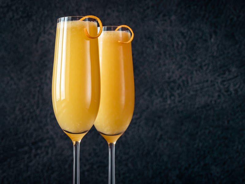 Buck’s Fizz is an absolute must-have at any Christmas party or Christmas dinner. The drink, which consists of a blend of sparkling wine and orange juice, is always available in a pre-mixed bottle at a very reasonable price.
